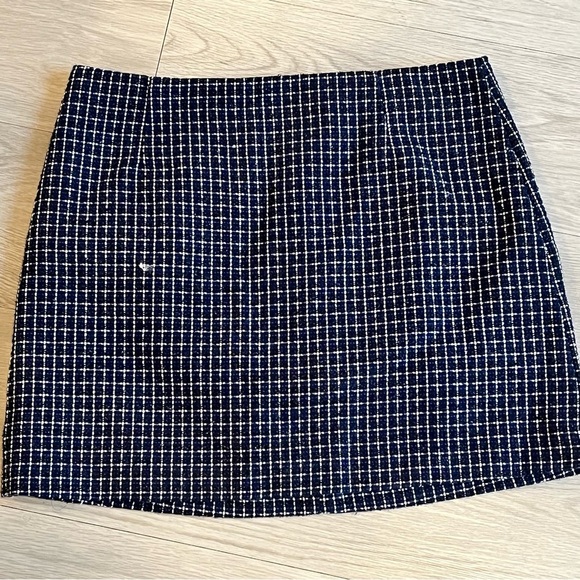 Lilly Pulitzer Dresses & Skirts - New Lily Pulitzer Adler Mini Skirt Low Tide Navy Fantasy Checkerboard 16